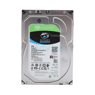 2 TB HDD CCTV SEAGATE SKYHAWK (5400RPM, 256MB, SATA-3, ST2000VX015)