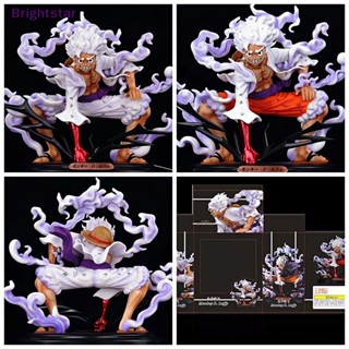 Brightstar โมเดลฟิกเกอร์ PVC อนิเมะ One Piece Luffy GEAR 5 Nika Sun God สําหรับตกแต่งบ้าน