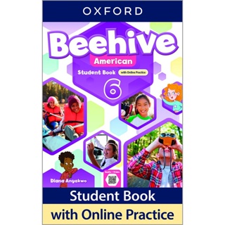Bundanjai (หนังสือเรียนภาษาอังกฤษ Oxford) Beehive American 6 : Student Book with Online Practice (P)