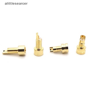 Alittlesearcer ขายดี อะแดปเตอร์ปลั๊กเชื่อมต่อสายแจ็คทองแดง PCB MMCX IE800 DIY