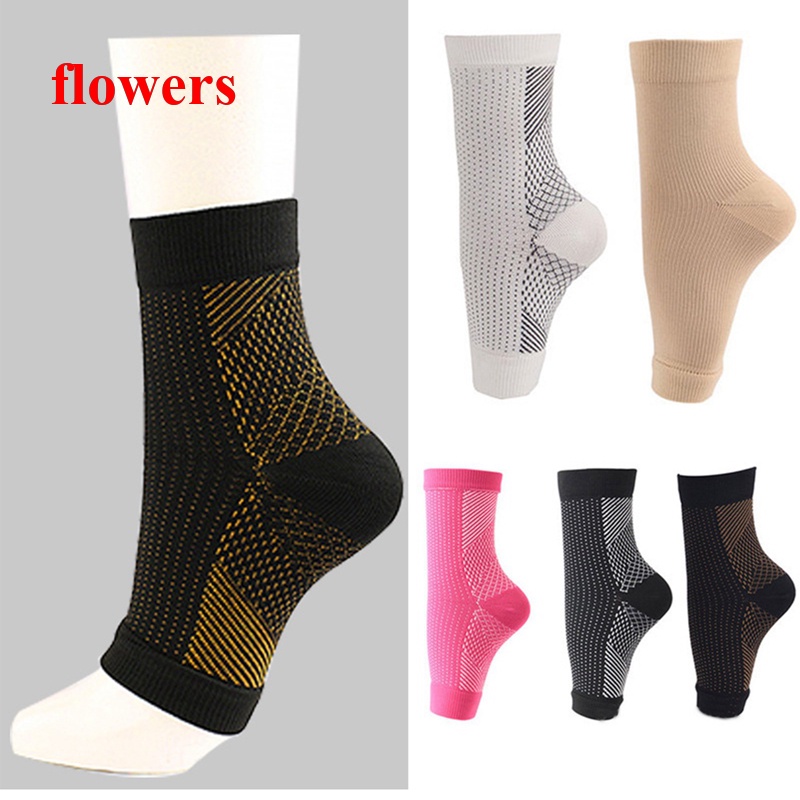 ถุงเท้ากีฬา-ข้อสั้น-แบบยืดหยุ่น-ลายดอกไม้-สําหรับใส่เล่นยิมนาสติก