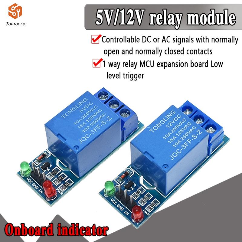 โมดูลรีเลย์-dc-5v-relay-mcu-control-avr-สําหรับรีเลย์สวิทช์-pic-plc