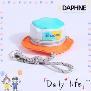 Daphne กระเป๋าใส่เหรียญ พวงกุญแจ กระเป๋าใส่กุญแจ เหรียญ แฟชั่น แบบพกพา รูปหมวก หูฟัง ลิปสติก กระเป๋าเดินทาง