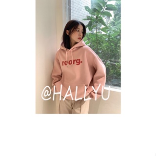 HALLYU เสื้อผ้าผู้ญิง แขนยาว เสื้อฮู้ด คลุมหญิง สไตล์เกาหลี แฟชั่น  ทันสมัย ทันสมัย คุณภาพสูง สวย A28J09E 36Z230909