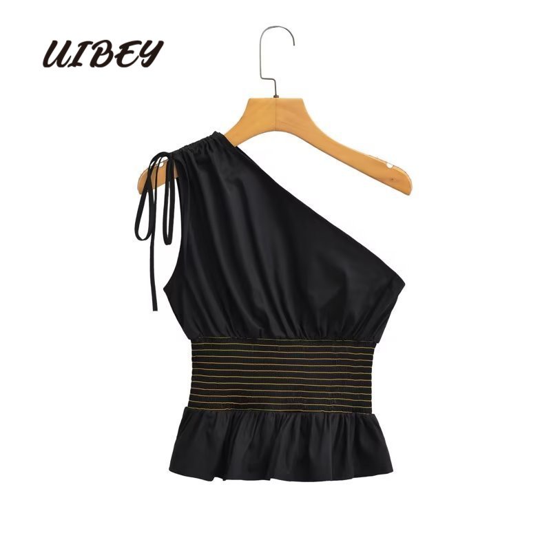 uibey-เสื้อกั๊ก-แขนกุด-คอปก-แฟชั่น-2353