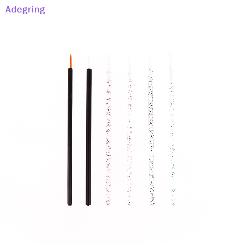 adegring-แปรงเขียนคิ้ว-อายไลเนอร์-ปากกา-ไนล่อน-แบบใช้แล้วทิ้ง-สีดํา-50-ชิ้น
