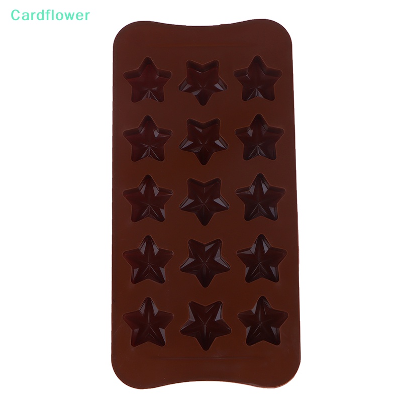 lt-cardflower-gt-แม่พิมพ์ทําช็อคโกแลต-ขนมหวาน-ช็อคโกแลต-รูปดาว-สามมิติ-ไม่ติดผิว-ลดราคา