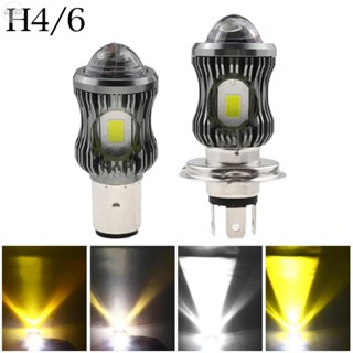 ไฟหน้าสปอตไลท์ LED 3500LM สีขาว สองสี สําหรับรถจักรยานยนต์