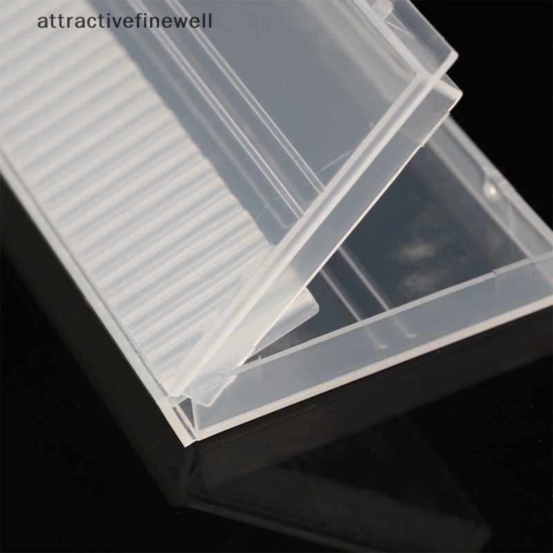 attractivefinewell-กล่องพลาสติกใส-24-หลุม-กันฝุ่น-สําหรับจัดเก็บดอกสว่าน-ตัดเล็บ-tiv