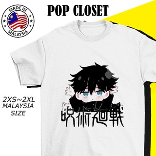 TSHIRT WOMEN MEN BAJU WANITA LELAKI JUJUTSU KAISEN MANGA JAPANESE T SHIRT MURAH PEREMPUAN COTTON T-SHIRT OVERSIZE C_03