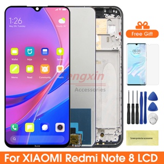 หน้าจอสัมผัสดิจิทัล Lcd พร้อมกรอบ แบบเปลี่ยน สําหรับ Xiaomi Redmi Note 8 M1908C3JH M1908C3JG Redmi Note 8