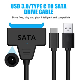 ใหม่ อะแดปเตอร์แปลงสายเคเบิล Sata เป็น USB 3.0 USB 3.0 สําหรับ Samsung Seagate WD 2.5 3.5 HDD SSD