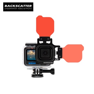 GoPro 12 / 11 / 10 / 9 / 8 / 7 / 5 Backscatter Flip10 Shallow (10-25 feet) & Dive Filters (25-80 feet)