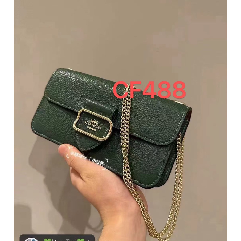 coach-morgan-ch150-ch167-cf474-cf475-cf488-ce693-กระเป๋าสะพายผู้หญิง-ห่วงโซ่-ขนาดที่เล็ก-แฟชั่นสุดหรู-หนังพรีเมี่ยม-150