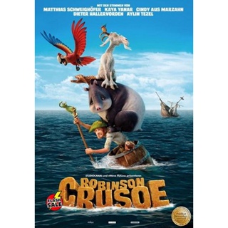 DVD ดีวีดี Robinson Crusoe โรบินสัน ครูโซ ผจญภัยเกาะมหาสนุก (เสียง ไทย/อังกฤษ ซับ ไทย/อังกฤษ) DVD ดีวีดี