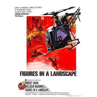 DVD ดีวีดี Figures in a Landscape (1970) หนีสุดฟ้า ล่าสุดนรก (เสียง ไทย /อังกฤษ | ซับ อังกฤษ) DVD ดีวีดี