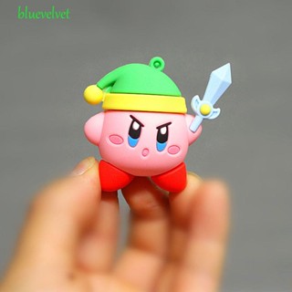 Bluevelvet โมเดลฟิกเกอร์ PVC รูป Star Kirby ขนาดเล็ก ของเล่นสําหรับเด็ก