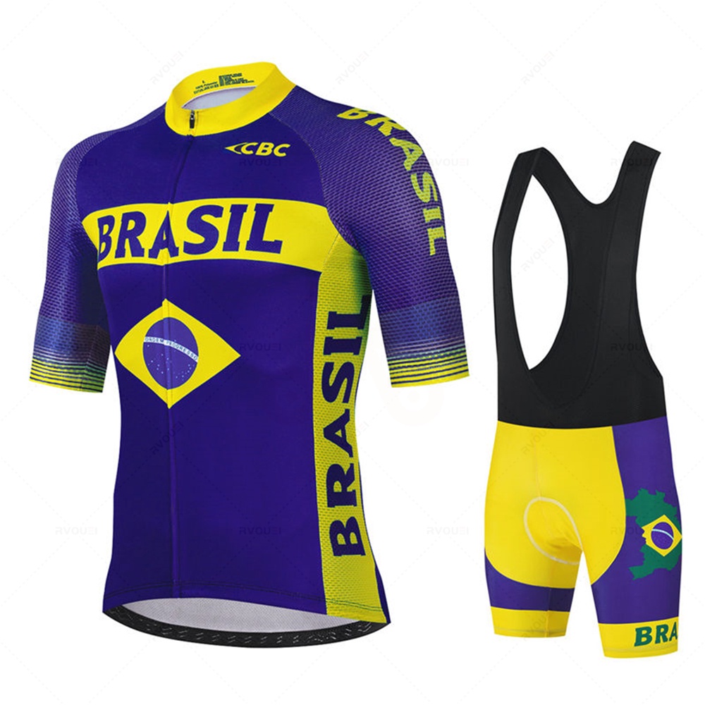 เสื้อกีฬาแขนสั้น-ป้องกันรังสียูวี-สไตล์บราซิล-แฟชั่นฤดูร้อน-สําหรับผู้ชาย-2024