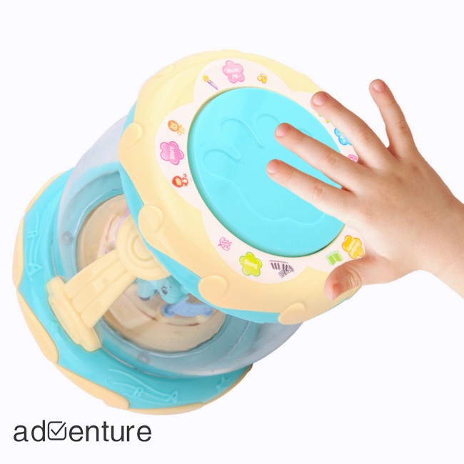 adven-กลองมือเด็ก-พร้อมเสียงเพลง-โปรเจคเตอร์-รูปดาว-อเนกประสงค์-ของเล่นเครื่องดนตรี-ทรงกลม-สําหรับเป็นของขวัญวันเกิด