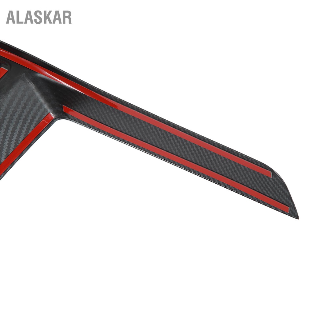alaskar-ที่วางแก้วในรถยนต์กรอบครอบคาร์บอนไฟเบอร์แบบเปลี่ยนเงาสูงสำหรับ-mitsubishi-outlander-2023