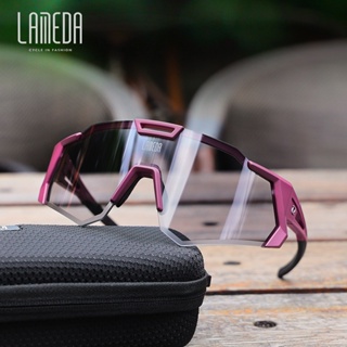 Lameda แว่นตากันแดด เลนส์เปลี่ยนสีได้ กันลม โฟโตโครมิก อุปกรณ์เสริม สําหรับขี่จักรยาน MTB