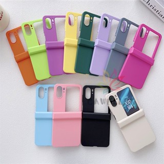 เคสโทรศัพท์มือถือ PC แบบแข็ง บางพิเศษ ป้องกันกระแทก สีแคนดี้ สําหรับ OPPO Find N2