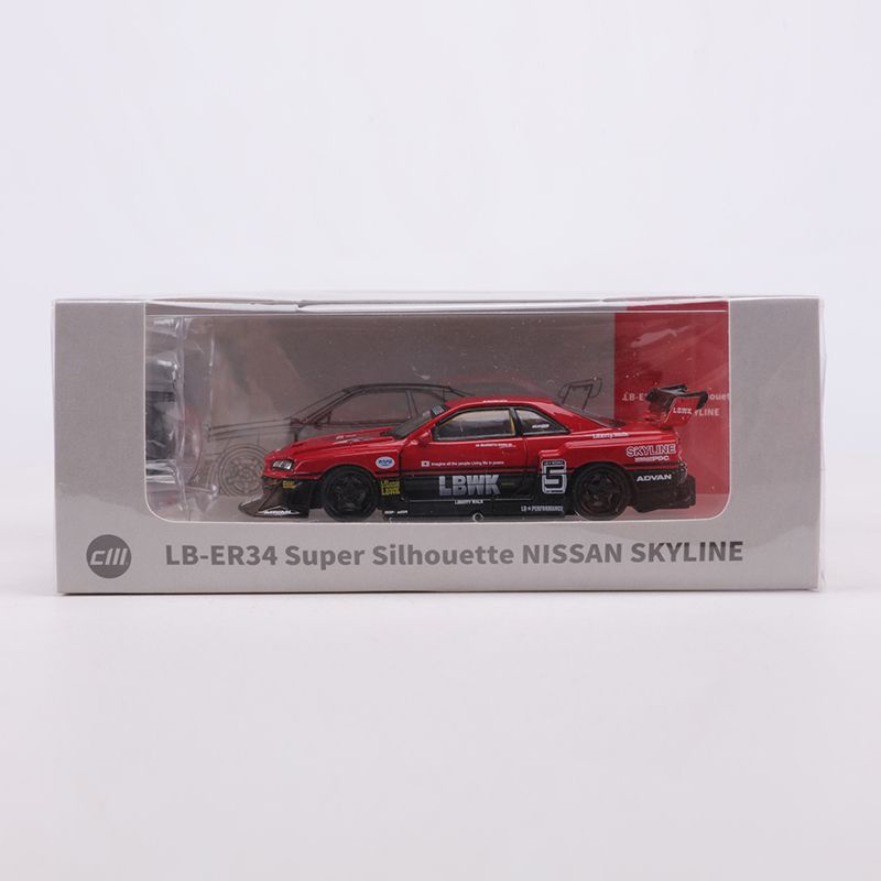 จําลอง-1-64-lbwk-r34-nissan-skyline-skyline-เหมาะกับของขวัญ-โมเดล-รถ-ของเล่นเด็กผู้ชาย-ของขวัญวันเกิด-ตกแต่งบ้าน