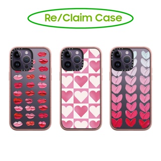 Casetify เคสแข็ง ลายหัวใจ น้ํามันสวย ของแท้ สําหรับ iPhone 11 12 13 14 Pro Max