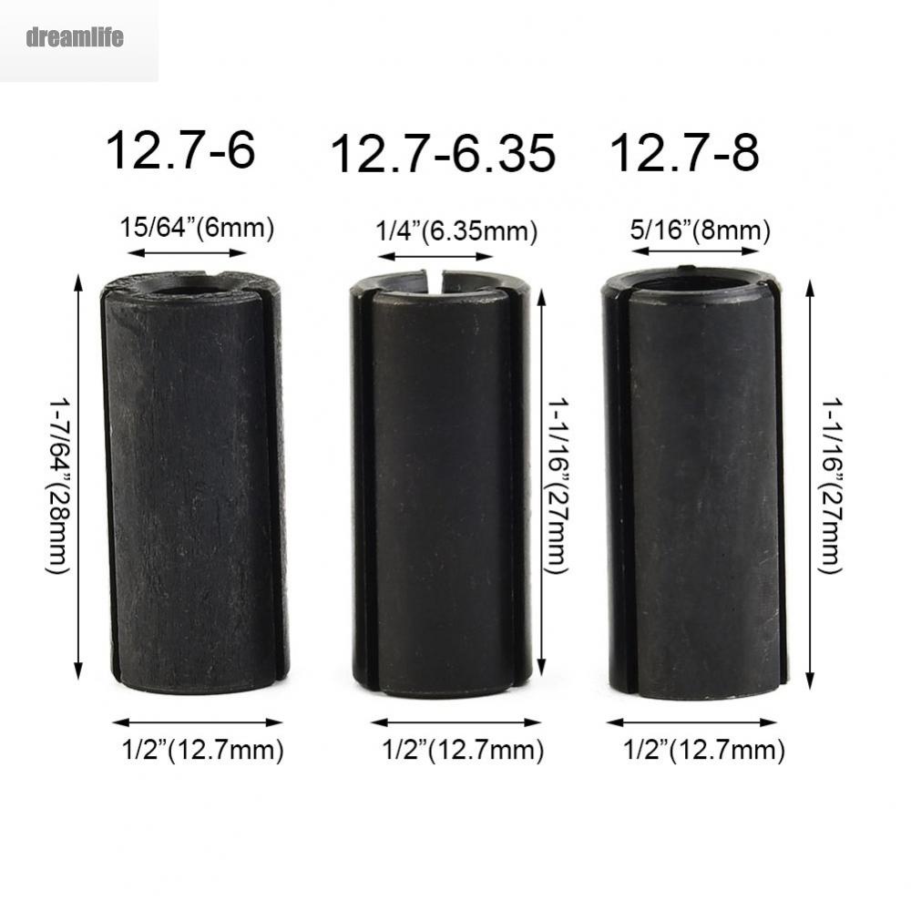 【DREAMLIFE】Router Bit Chuck Adaptor Chuck Collets Engraving Bit Router
