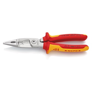 KNIPEX คีมอเนกประสงค์สำหรับงานติดตั้งไฟฟ้า VDE 200 มม. รุ่น 1386200