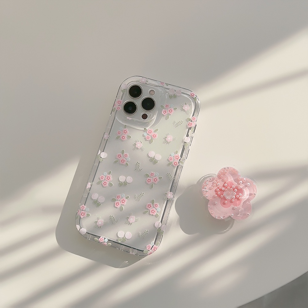 เคสโทรศัพท์มือถือ-ลายดอกไม้-แกนสีชมพู-สําหรับ-iphone-14promax-13-12-pro-promax-11-dinuo