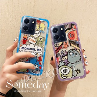 เคสโทรศัพท์มือถือ TPU แบบนิ่ม ลายการ์ตูนมอนสเตอร์ กันกระแทก สําหรับ Infinix Note 30 Pro VIP 30i Hot 30 Play 30i NFC FREE FIRE Smart 7 Plus HD 4G Zero 5G 2023