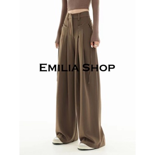 EMILIA SHOP  กางเกงขายาว กางเกงเอวสูง ผู้หญิงสไตล์เกาหลี เสื้อผ้าแฟชั่นผู้หญิง y2k 2023 ใหม่  Comfortable สวยงาม Korean Style สบาย A23L0MY 36Z230909