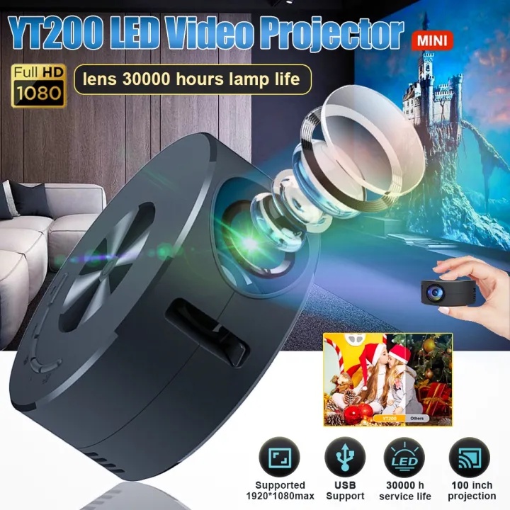 yt200-โปรเจคเตอร์-1080p-hd-mini-พร้อมไฟ-led-แบบพกพา-สําหรับบ้าน-โปรเจคเตอร์พกพา