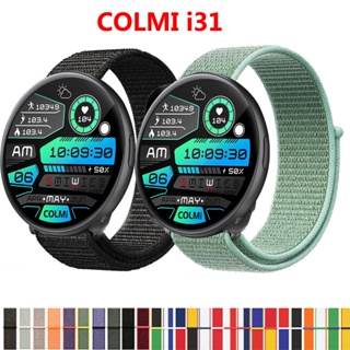 สายนาฬิกาข้อมือไนล่อน 20 มม. สําหรับ COLMI i31 C61 C60 C80 Smartwatch COLMI C80 Band