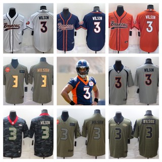 NFL Denver Broncos Russell Wilson เสื้อยืดเสื้อสปอร์ต 01