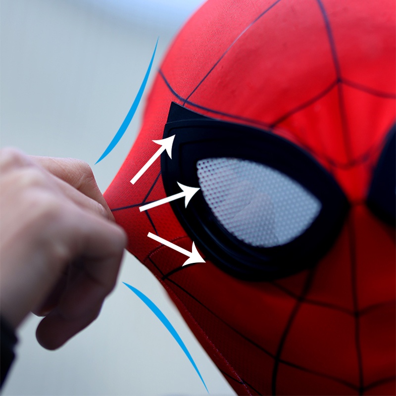 หน้ากากคอสเพลย์-spiderman-mask-expedition-miles-morales-raimi-superhero-สําหรับผู้ใหญ่-เด็ก-เหมาะกับงานปาร์ตี้ฮาโลวีน