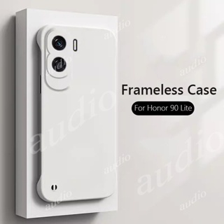 เคสโทรศัพท์มือถือ PC แข็ง ผิวด้าน ไร้กรอบ กันกระแทก สําหรับ Huawei Honor 90 Lite Pro 90Lite 90Pro 5G 2023 Honor90 Pro Lite 5G