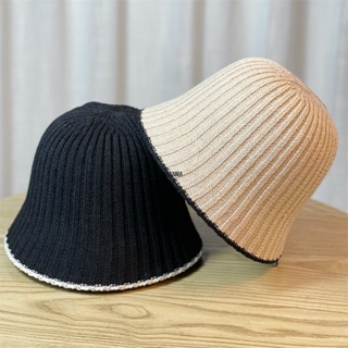 หมวกบักเก็ต ผ้าฝ้าย ป้องกันแดด ระบายอากาศได้ดี สไตล์เกาหลี สําหรับผู้หญิง
