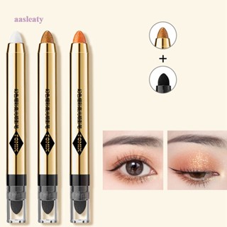 Aasleaty อายแชโดว์ ดินสออายไลเนอร์ เนื้อแมตต์ กลิตเตอร์ กันน้ํา สีนู้ด