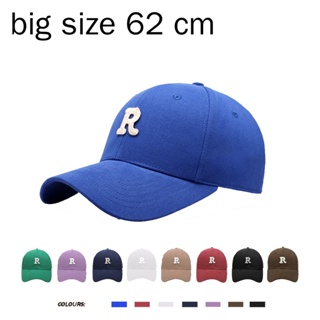 หมวกเบสบอล ขนาดใหญ่ 60-65 ซม. หมวกสแน็ปแบ็ค ผู้หญิง ฤดูร้อน ลําลอง หมวกรถบรรทุก เกาหลี หมวกกีฬากลางแจ้ง หมวกกันแดด