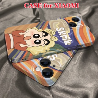 เคสโทรศัพท์มือถือแบบแข็ง กันกระแทก ลายการ์ตูนชินจัง สําหรับ Xiaomi 13 Ultra 12 Pro 12S 12T 12X Lite 11 11i Series 5G NE Mi 11X 10 10T 9