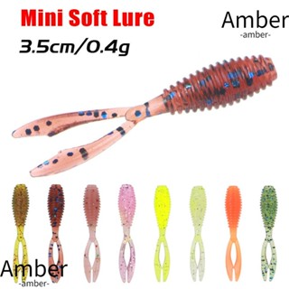 Amber เหยื่อตกปลาเรืองแสง 36 มม. 0.3 กรัม 10 ชิ้น