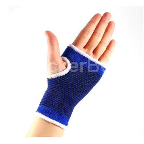 ผ้ารัดมือ1คู่-ผ้ายืดรัดมือ-ผ้าบรรเทาอาการปวดฝ่ามือ-palm-guards-brace-sport-wrist-support-hand-protector-1-pair