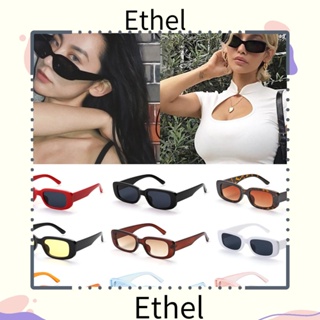 ETHEL1 Ethel1 แว่นตากันแดด ป้องกันรังสียูวี 400 กรอบสี่เหลี่ยม แฟชั่นสําหรับผู้หญิง