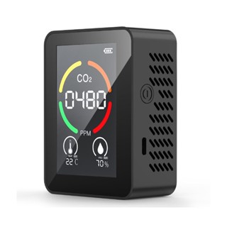 Sale! 3 In 1 Carbon Dioxide Detector With Wireless Air Quality Monitor Alarm Meter