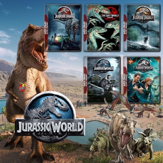 Bluray บลูเรย์ Jurassic Park 1-2-3 and Jurassic World 1-3 Bluray Master เสียงไทย (เสียง ไทย/อังกฤษ | ซับ ไทย/อังกฤษ) Blu