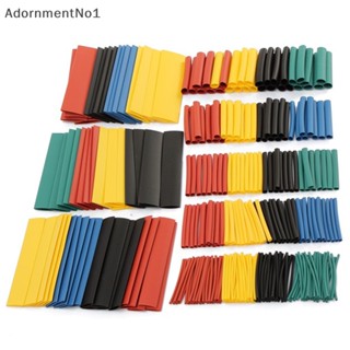 Adornmentno1 ชุดปลอกหุ้มสายไฟ ท่อหดความร้อน หุ้มฉนวน 164 ชิ้น