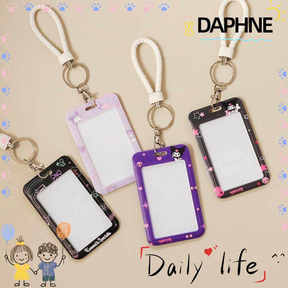 daphne-กระเป๋าใส่บัตรเครดิต-บัตรประจําตัวประชาชน-ลายการ์ตูนรถบัส-พร้อมเชือกเส้นเล็ก-สําหรับผู้หญิง-นักเรียน