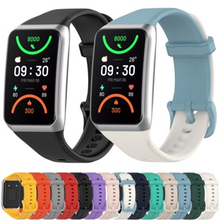 สายนาฬิกาข้อมือซิลิโคน แบบนิ่ม สีสันสดใส สําหรับ OPPO Band 2 Oppoband 2 Smartwatch